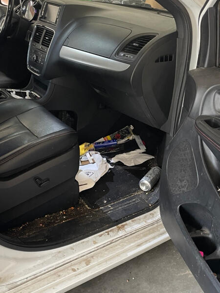 BEFORE · Front interior